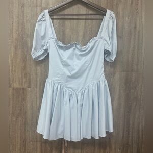 House of CB | Dresses | House Of Cb Ella Blue Bustier Ruched Sexy Bodycon Euphoria  Cassie Mini Dress | Poshmark